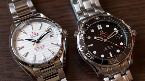 omega seamaster vs aqua terra